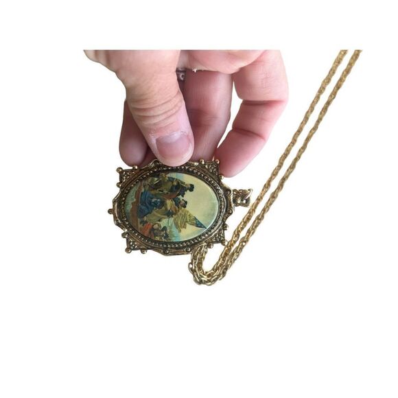 Washington Crossing the Delaware pendant Necklace - Picture 6 of 8